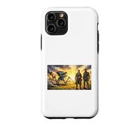 La Guerre des Mondes de Science-Fiction martiens finalement s'effondrent Coque pour iPhone 11 Pro