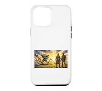 La Guerre des Mondes de Science-Fiction martiens finalement s'effondrent Coque pour iPhone 12 Pro Max