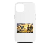 La Guerre des Mondes de Science-Fiction martiens finalement s'effondrent Coque pour iPhone 13