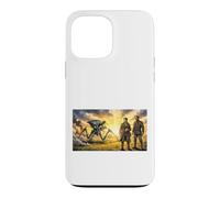 La Guerre des Mondes de Science-Fiction martiens finalement s'effondrent Coque pour iPhone 13 Pro Max