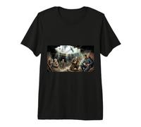 La Guerre des Mondes Science-Fiction cachée sous T-Shirt Haut de Gamme