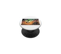 La Guerre des Mondes Science-Fiction The Tripods Rise PopSockets PopGrip Adhésif
