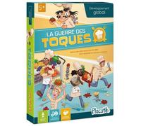 La Guerre des Toques - Jeu de société éducatif 2-4 joueurs, 5+ ans, 30 min