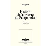 La guerre du Péloponnèse - Thucydide - Ecole De Guerre - broché - Essai