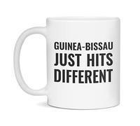 La Guinée-Bissau, C'Est Tout Simplement Différent. Tasses À Thé Jolis Tasse Modernes Mug Pour Espresso Cacao Cappuccino Boissons Chaudes 330Ml
