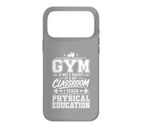 La Gym Vintage n'est Pas Une matière. Professeur d'éducation Physique Coque pour iPhone 17 Pro Max