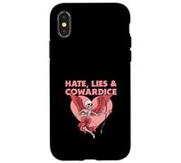 La Haine, C'est la lâcheté (Déclaration d'un ex-Petit ami Anti-Amour) Coque pour iPhone X/XS