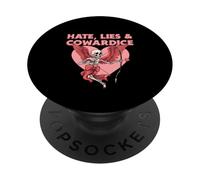 La Haine, C'est la lâcheté (Déclaration d'un ex-Petit ami Anti-Amour) PopSockets PopGrip Adhésif