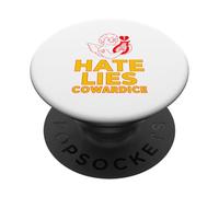 La Haine, C'est la lâcheté (déclaration étrange et drôle) PopSockets PopGrip Adhésif