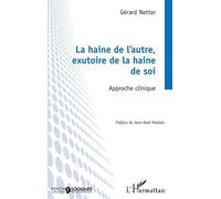 La haine de l’autre, exutoire de la haine de soi: Approche clinique