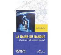 Christian Gauffer – La haine du manque : L’hystérie a-t-elle vraiment disparu ? – Broché
