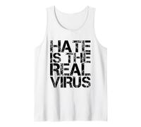 La Haine est Le Vrai Virus - AAPI Anti racisme Asiatique - AAPI Hate Débardeur