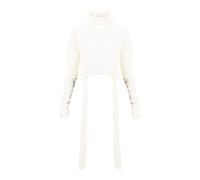 La Haine Inside Us - Pull Col Roulé Lw614 - Femme - Pulls - Blanc - Taille: 42 FR