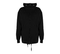 La Haine Inside Us - Sweat à Capuche Oversize avec Fermeture Éclair et Capuche - Homme - Sweatshirts et sweats à capuche - Noir - Taille: 2XL