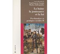 La haine, la jouissance et la loi - II : Psychanalyse et Pratiques Sociales