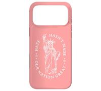 La Haine n'a jamais poussé Aucune Nation à résister à la Grande Statue de la Liberté Coque pour iPhone 17 Pro Max