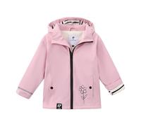 La-haut kids Ciré Imperméable Enfant 2 à 7 ans intérieur polaire fleece Doublure Rayée sur capuche, Fermeture Éclair waterproof, Matière PU recyclable