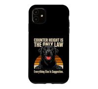 La Hauteur du comptoir est Le Seul Chien de Laboratoire de Loi Coque pour iPhone 11