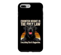 La Hauteur du comptoir est Le Seul Chien de Laboratoire de Loi Coque pour iPhone 7 Plus/8 Plus