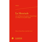 La Henriade - Voltaire - Classiques Garnier - relié - Beau livre