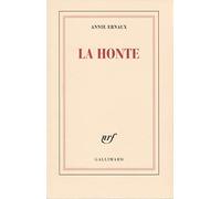 La honte - Prix Nobel de Littérature 2022