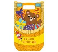 LA HOTTE DU PÈRE NOËL - Livre cartonné format géant avec plus de 60 mots illustrés et un lutin farceur à chercher à chaque page, premier imagier de Noël - Dès 18 mois