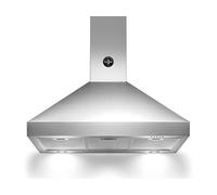 La Hotte Murale Américaine K90AMHXA/19 90Cm Inox Moteur 800M3 Ce.A