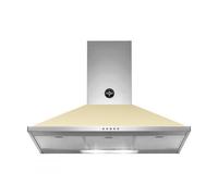 La Hotte Murale Américaine KPL90PLAG1CRA 90Cm Ce.A 4 Vitesses Crème