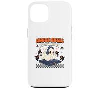La house music est ma thérapie Halloween Ghost DJ Coque pour iPhone 13