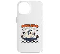 La house music est ma thérapie Halloween Ghost DJ Coque pour iPhone 14