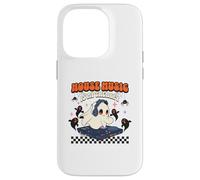 La house music est ma thérapie Halloween Ghost DJ Coque pour iPhone 14 Pro