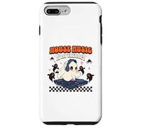 La house music est ma thérapie Halloween Ghost DJ Coque pour iPhone 7 Plus/8 Plus