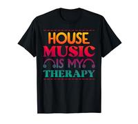 La house music est ma thérapie Retro House Music T-Shirt