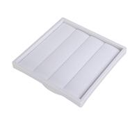 La housse d'aération de sécheuse résistante aux intempéries améliore les flux d'air des systèmes de ventilation à persiennes pour bâtiments résidentiels Housse de ventilation ABS