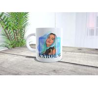 La Huella Mug personnalisé KG. Pour fans de musique urbaine fans de La Bichota Colombie Artiste Reggaetón.