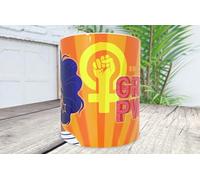 La Huella Tasse Girlpower 8M. Ni soumise ni dévouée. Dites-le bien fort pour que tout le monde le sache