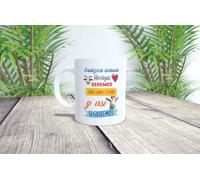 La Huella Tasse personnalisée Amigas Chèvres. Pour cette ou ces grandes amies qui sont aussi folles que vous.