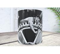 La Huella Tasse personnalisée Chaplin (temps moderne) pour tous les amateurs de ce grand acteur et les souffrants de ces temps modernes.
