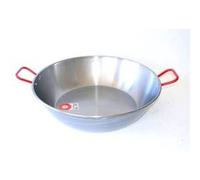 LA IDEAL - Poêle à paella creuse 60 cm en acier poli 70 parts G