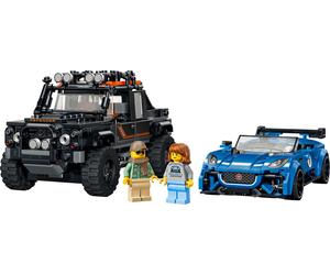 La Jaguar Project 7 et le Land Rover Defender