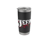 La Jefa The Boss in Spanish Funny Mexican Citation Gobelet isotherme en acier inoxydable double paroi