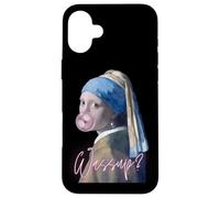 La Jeune Fille à la Perle Altered Art Wassup Coque pour iPhone 16 Plus
