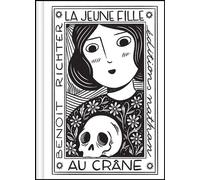 La jeune fille au crâne - Benoît Richter - Nathan - cartonné - Roman junior