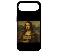 La Joconde drôle avec Pancarte #Nofilter Coque pour iPhone Air