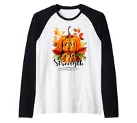 La Joie du Seigneur est ma Force Écriture chrétienne Chute Manche Raglan