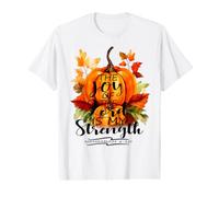 La Joie du Seigneur est ma Force Écriture chrétienne Chute T-Shirt Graphique avec Valeur