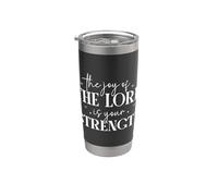 La Joie du SEIGNEUR est Votre FORCE - Citation Chrétienne Gobelet isotherme en acier inoxydable double paroi