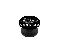La Joie du Seigneur est Votre Force - Citation Chrétienne PopSockets PopGrip Adhésif