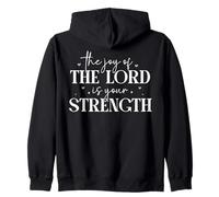 La Joie du Seigneur est Votre Force - Citation Chrétienne Sweat à Capuche
