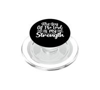 La Joie du Seigneur Ma Force Religieuse chrétienne PopSockets PopGrip pour MagSafe